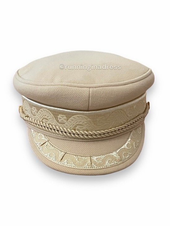 NWT Lack of Color Riviera Cap Cream Gold Baker Boy Fisherman Sailor Hat M 57 main image 9